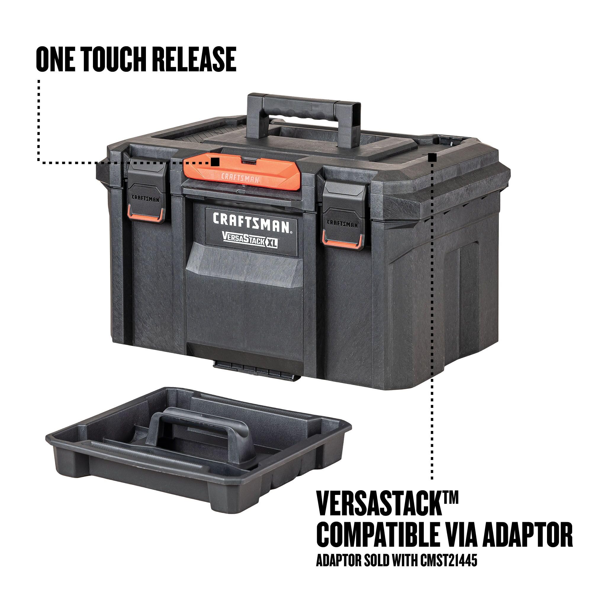 CRAFTSMAN VERSASTACK XL Tool Box, Waterproof Indoor/Outdoor
